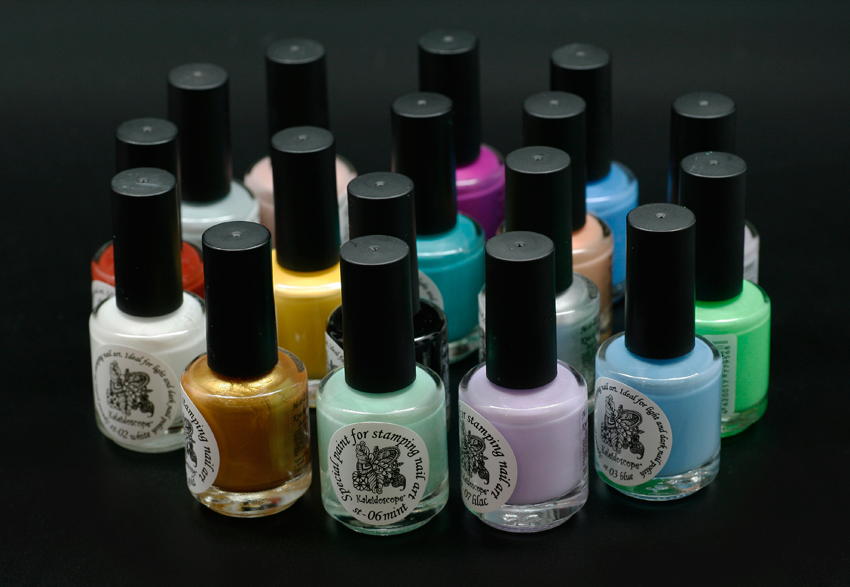 краска для стемпинга купить, EL Corazon Kaleidoscope Special paint for stamping nail art, краска для стемпинга эль коразон