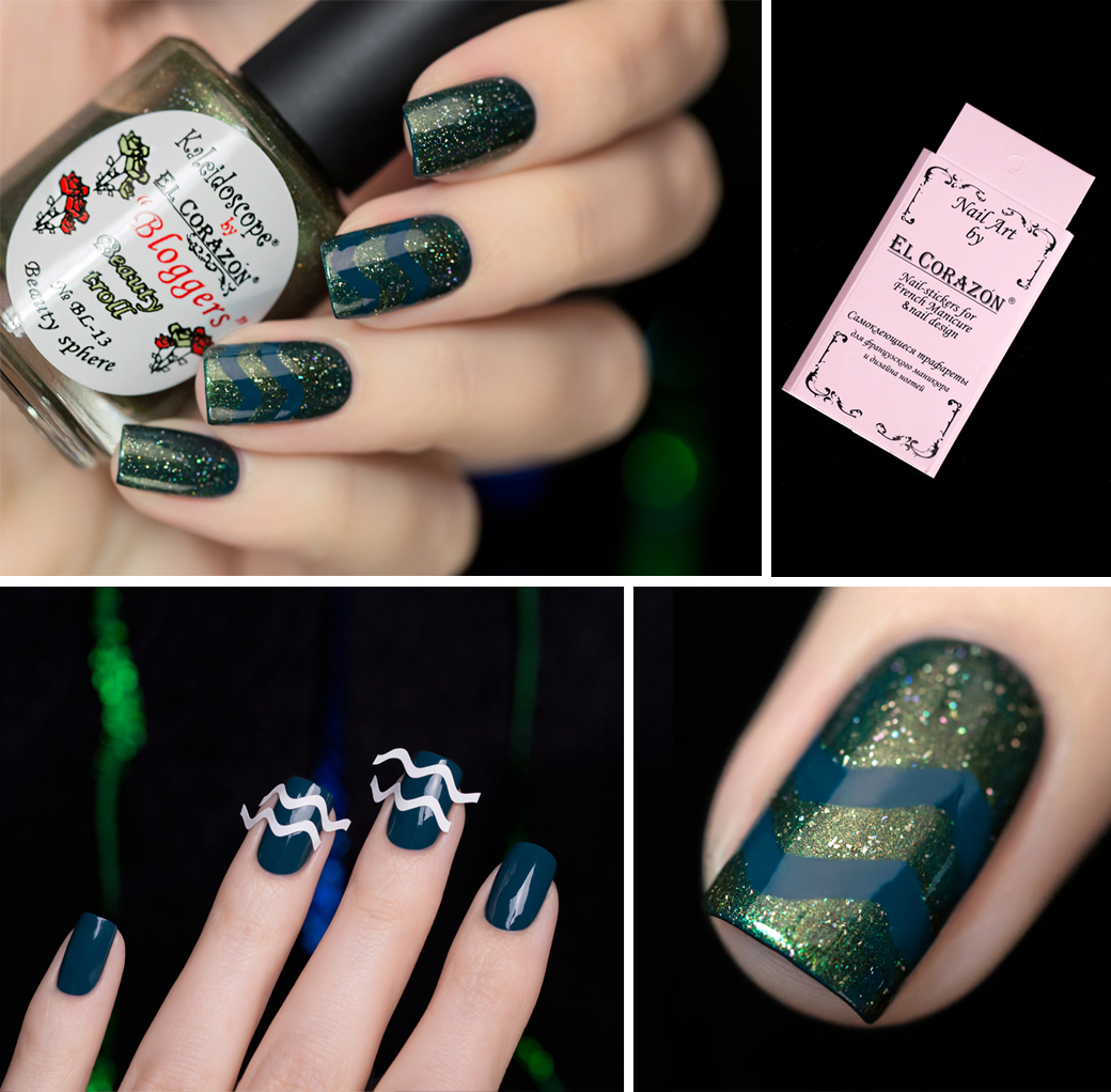 трафарет для маникюра, трафарет для ногтей 