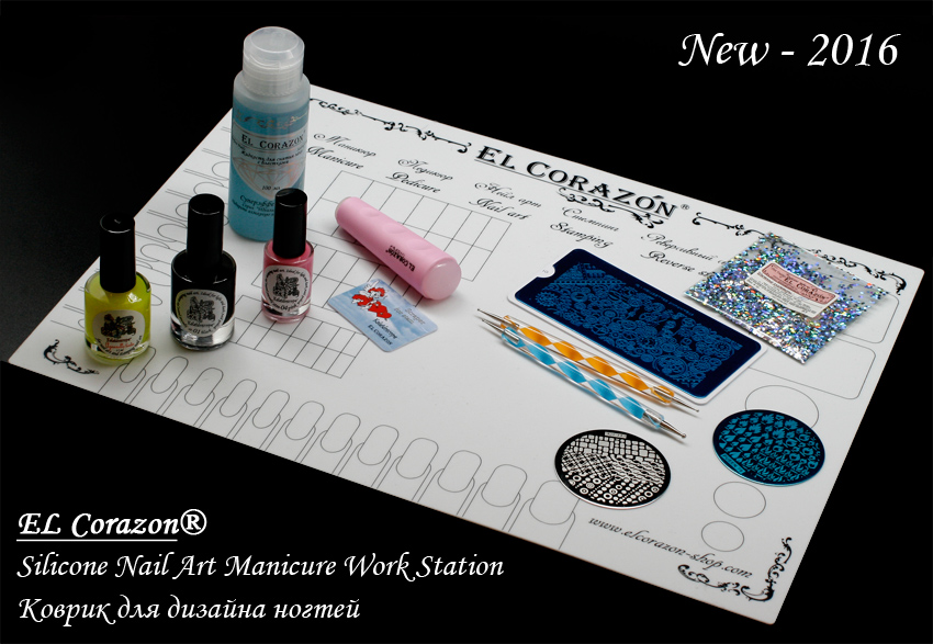 коврик для реверсивного стемпинга