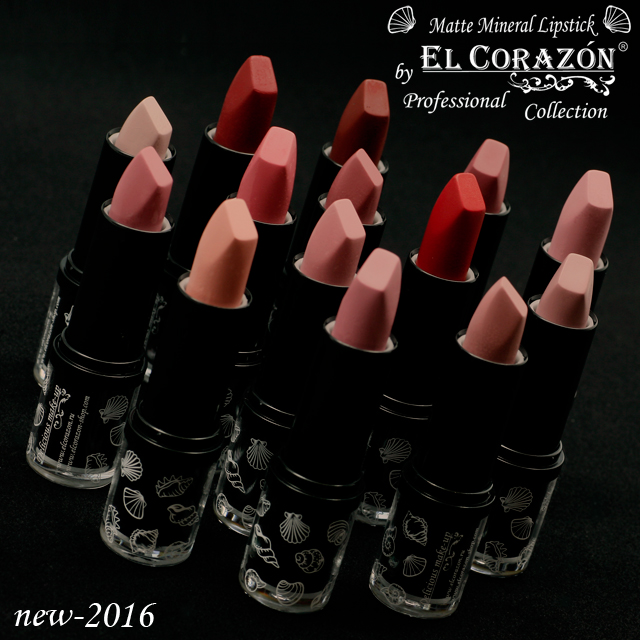 EL Corazon матовая минеральная помада для губ