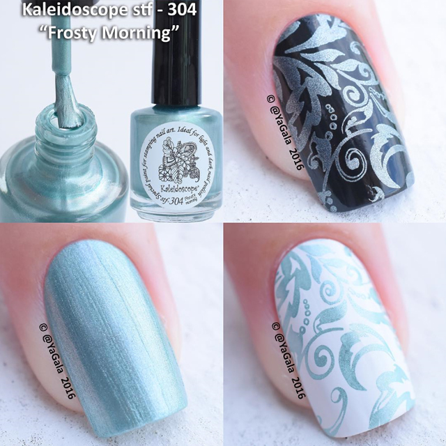 EL Corazon Kaleidoscope Special paint for stamping nail art Stf-304 Frosty morning