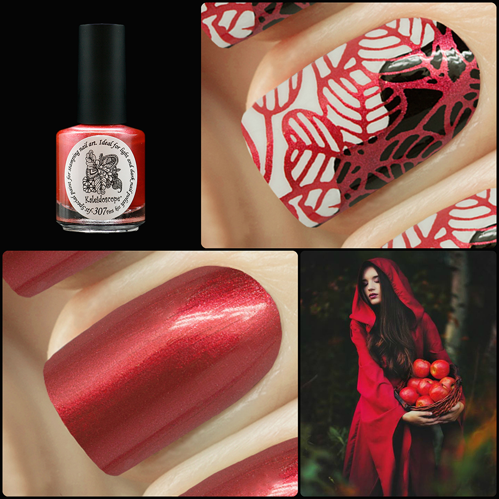 EL Corazon Kaleidoscope Special paint for stamping nail art Stf-307 First kiss