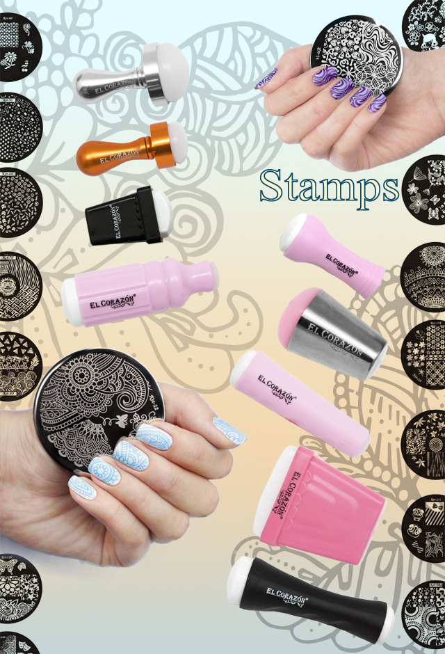EL Corazon Kaleidoscope Штампы для стемпинга, штамп для стемпинга, штамп для стемпинга купить