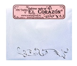 пигменты для лака для ногтей, EL Corazon перламутры, втирка для ногтей, EL Corazon p-15 белый с голубым отливом