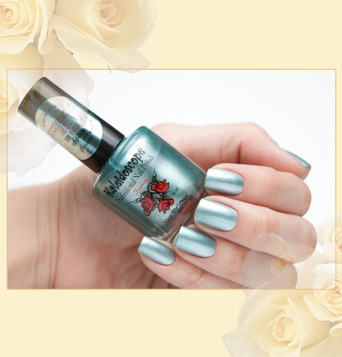 Зеркальный лак для ногтей Kaleidoscope №f-03, Эль Коразон зеркальный лак, зеркальный лак на ногтях, зеркальный лак купить