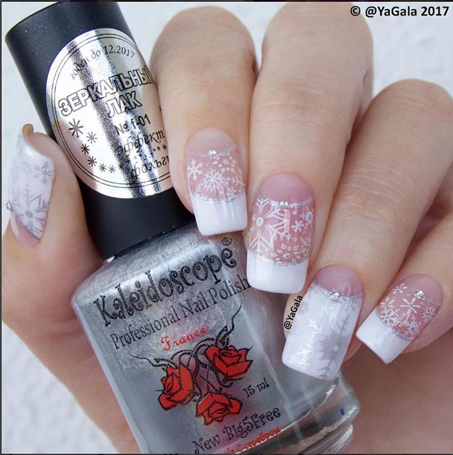 EL Corazon №f-01 зеркальный лак для ногтей, зеркальный лак на ногтях, зеркальный лак купить Украина