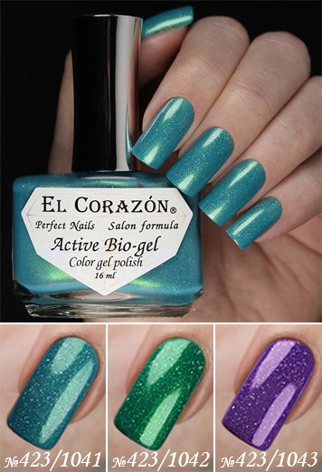 EL Corazon Active Bio-gel Color gel polish Bird of happiness купить Украина