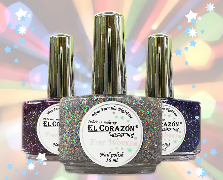el corazon fireworks, el corazon fireworks collection, el corazon лак для ногтей