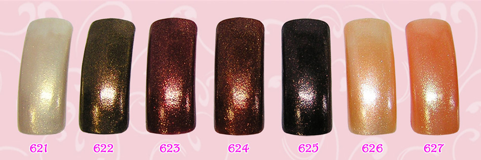 EL Corazon лак для ногтей Shine of Jewels 621,622,623,624,625,626,627